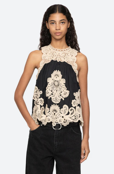Medina Lace Tank Top-Top-Sea New York-Debs Boutique